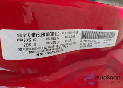 2013 Fiat 500 Sport из США, поврежденный, VIN 3C3CFFBR8DT661153